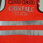 Auto Moto École Cristale gilet fluorescent